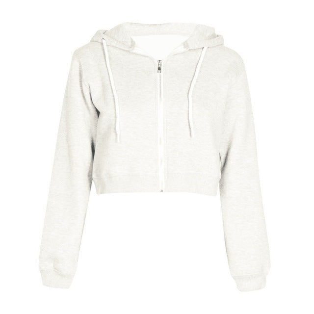 Women Summer Tops Drawstring Hooded Hood floriamart