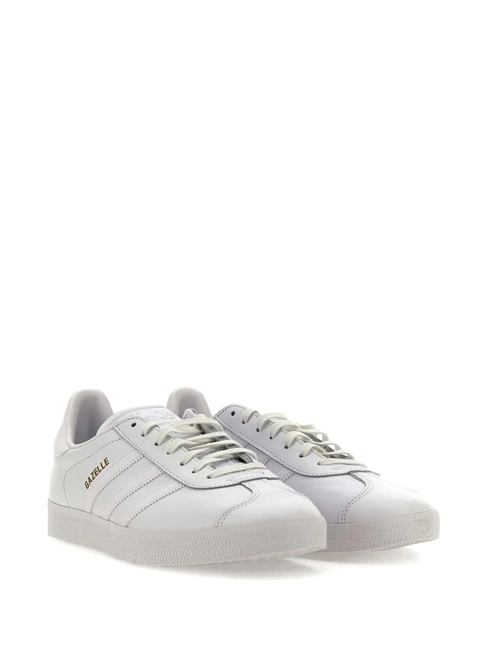 adidas Gazelle Triple White Sneakers Floriamart