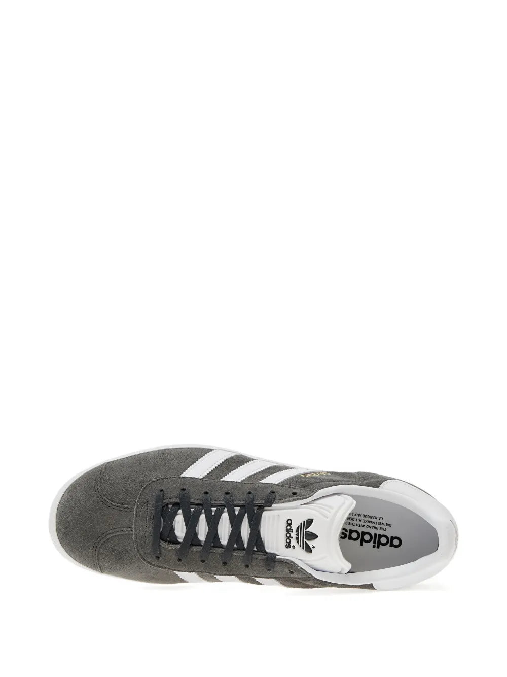 adidas Gazelle Solid Grey Low-Top Sneakers Floriamart