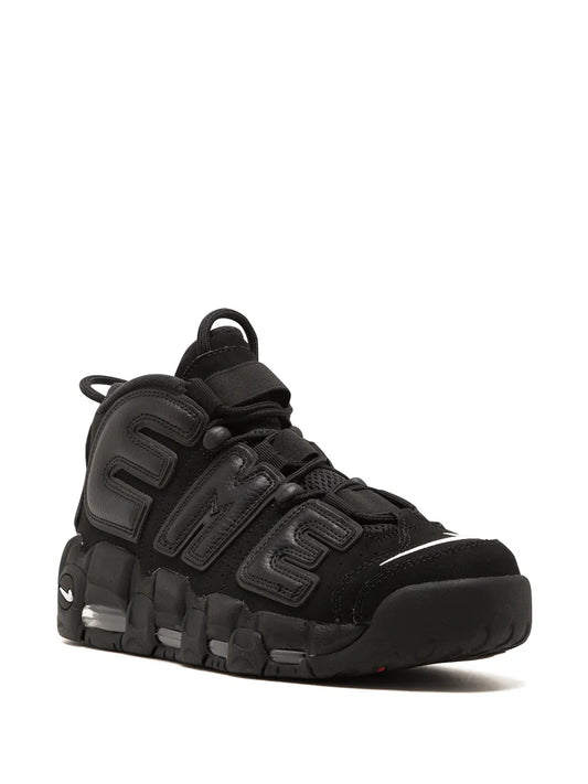 Nike X Supreme Air More Uptempo Suptempo Black Sneakers floriamart.shop