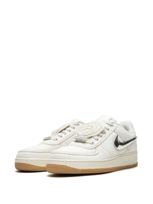 Nike X Travis Scott Air Force 1 Low Sail Sneakers floriamart.shop
