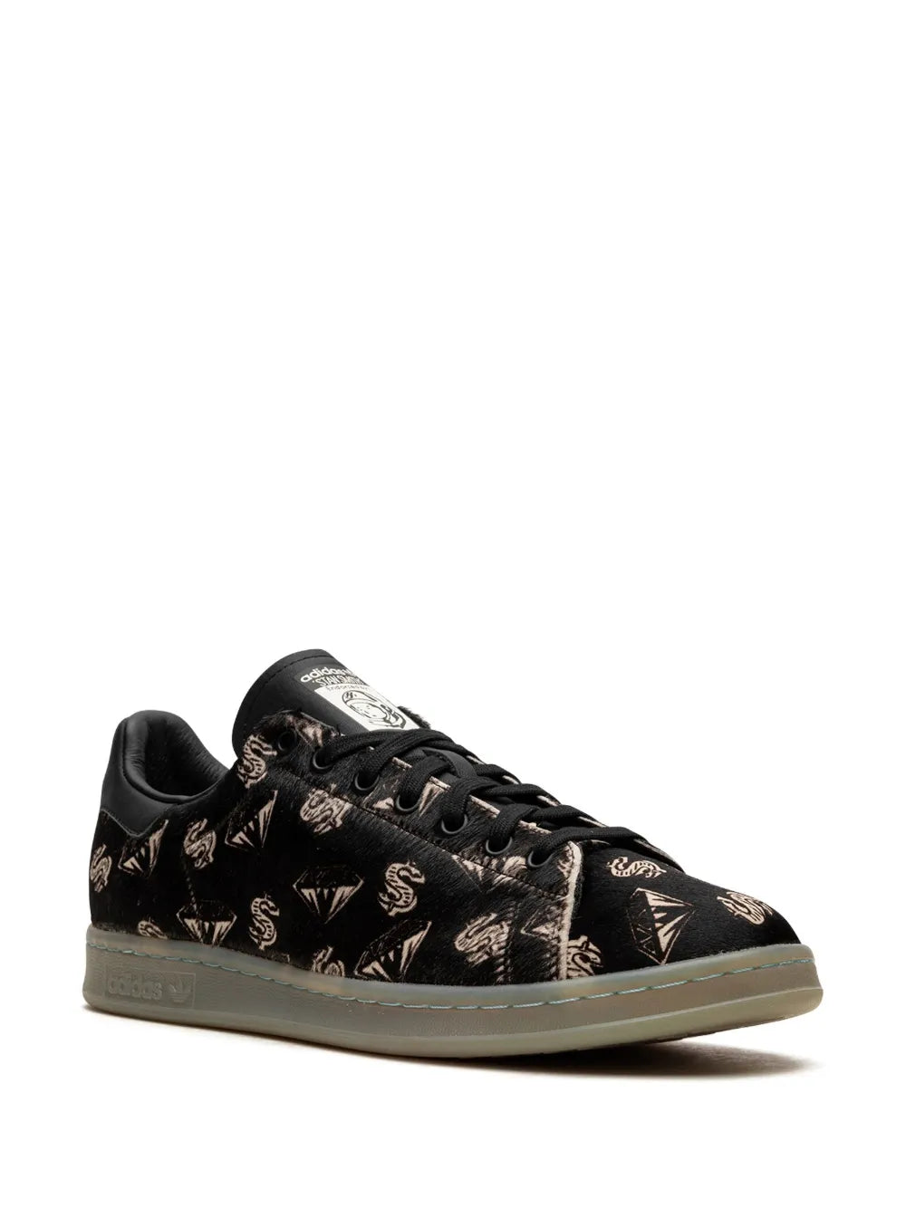 adidas Originals X Pharrell Williams X Billionaire Boy Club Stan Smith Ponyhair Black Sneakers Floriamart