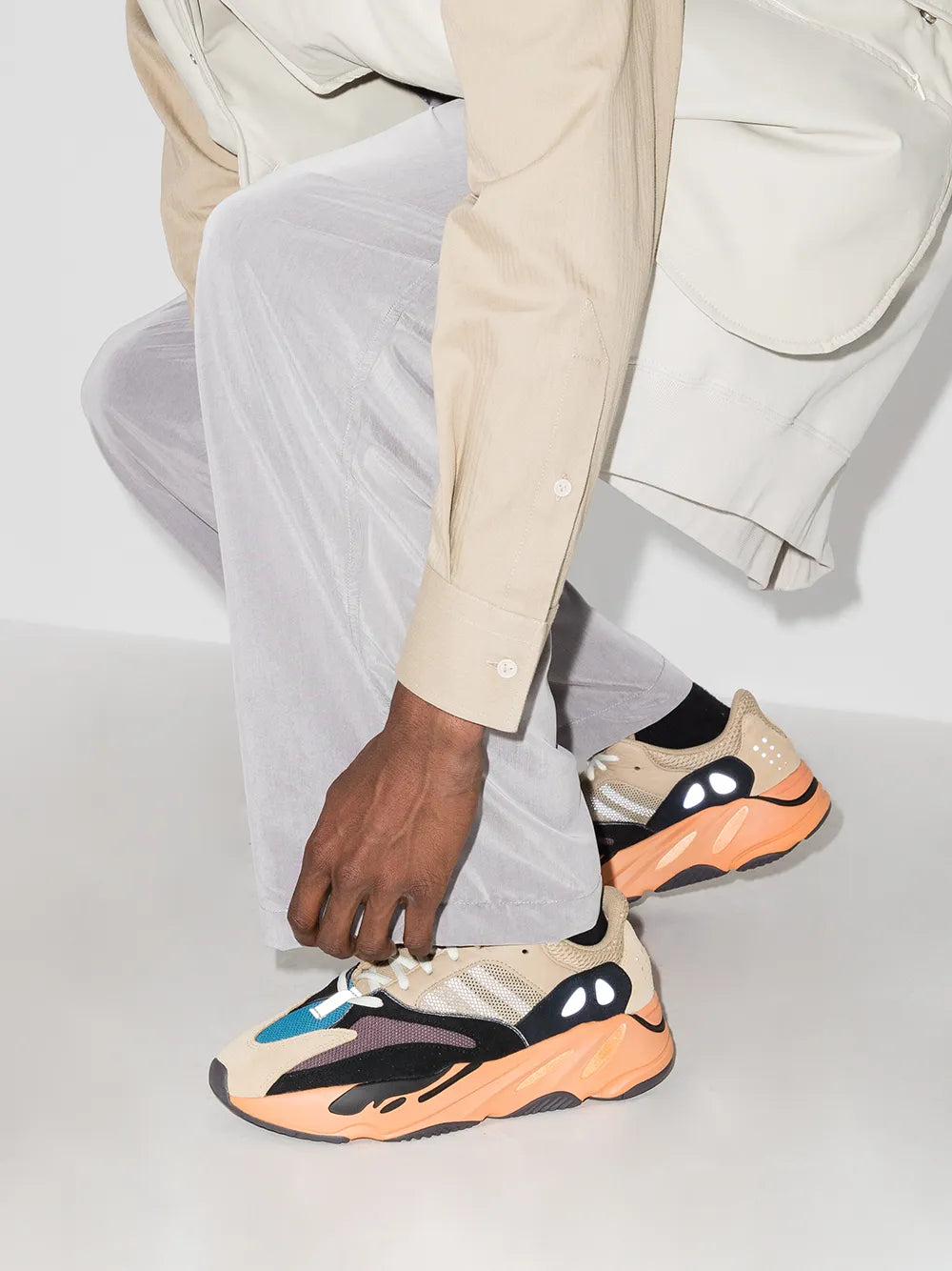 adidas Yeezy Boost 700 V1 Enflame Low-Top Sneakers