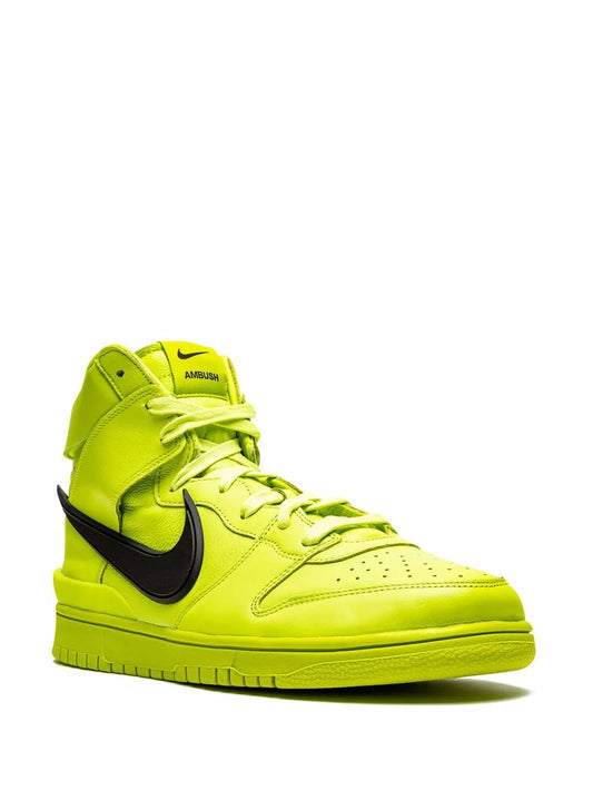 Nike X Ambush Dunk High Flash Lime Sneakers floriamart.shop