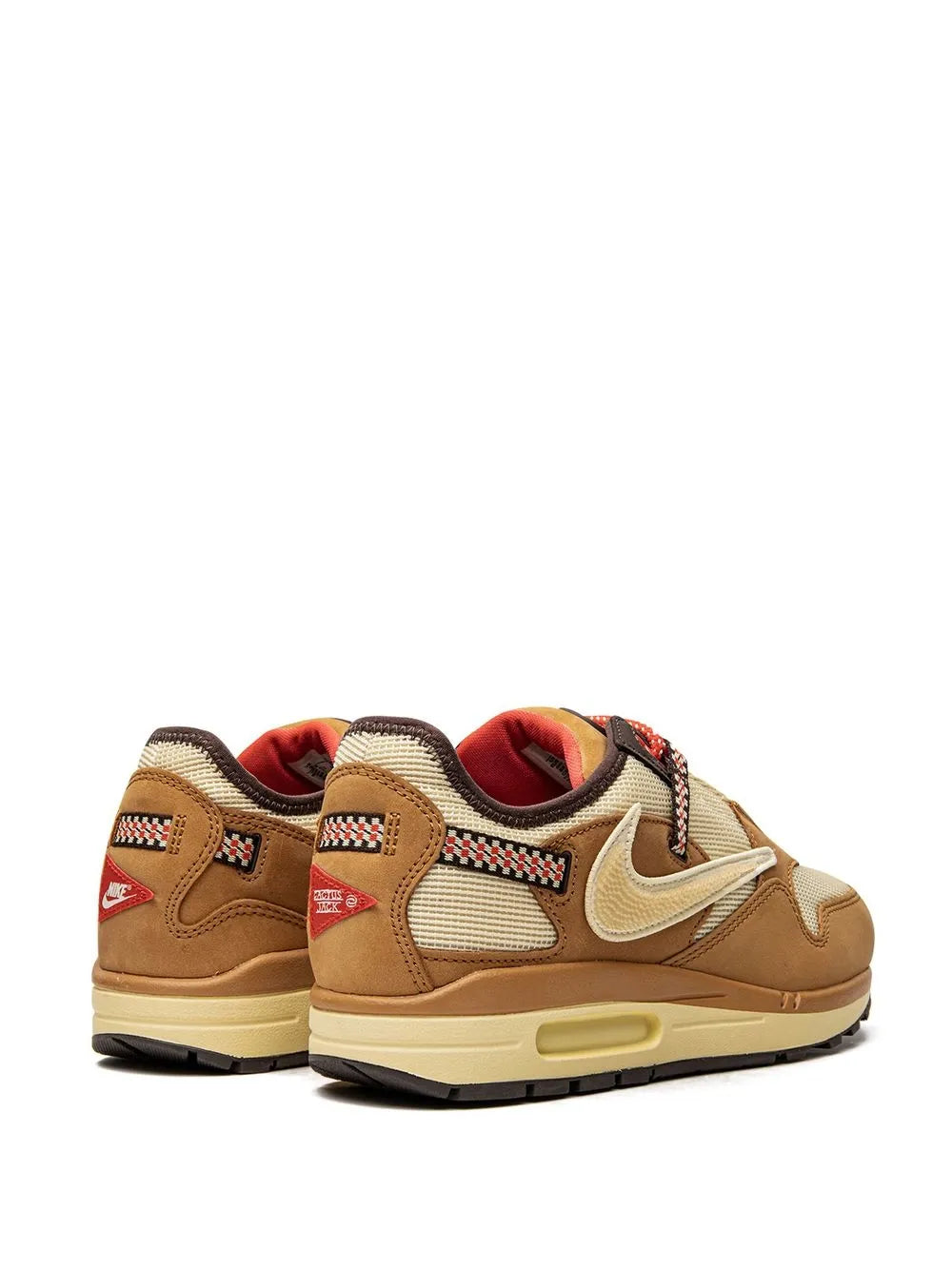 Nike X Travis Scott Air Max 1 Wheat Sneakers floriamart.shop