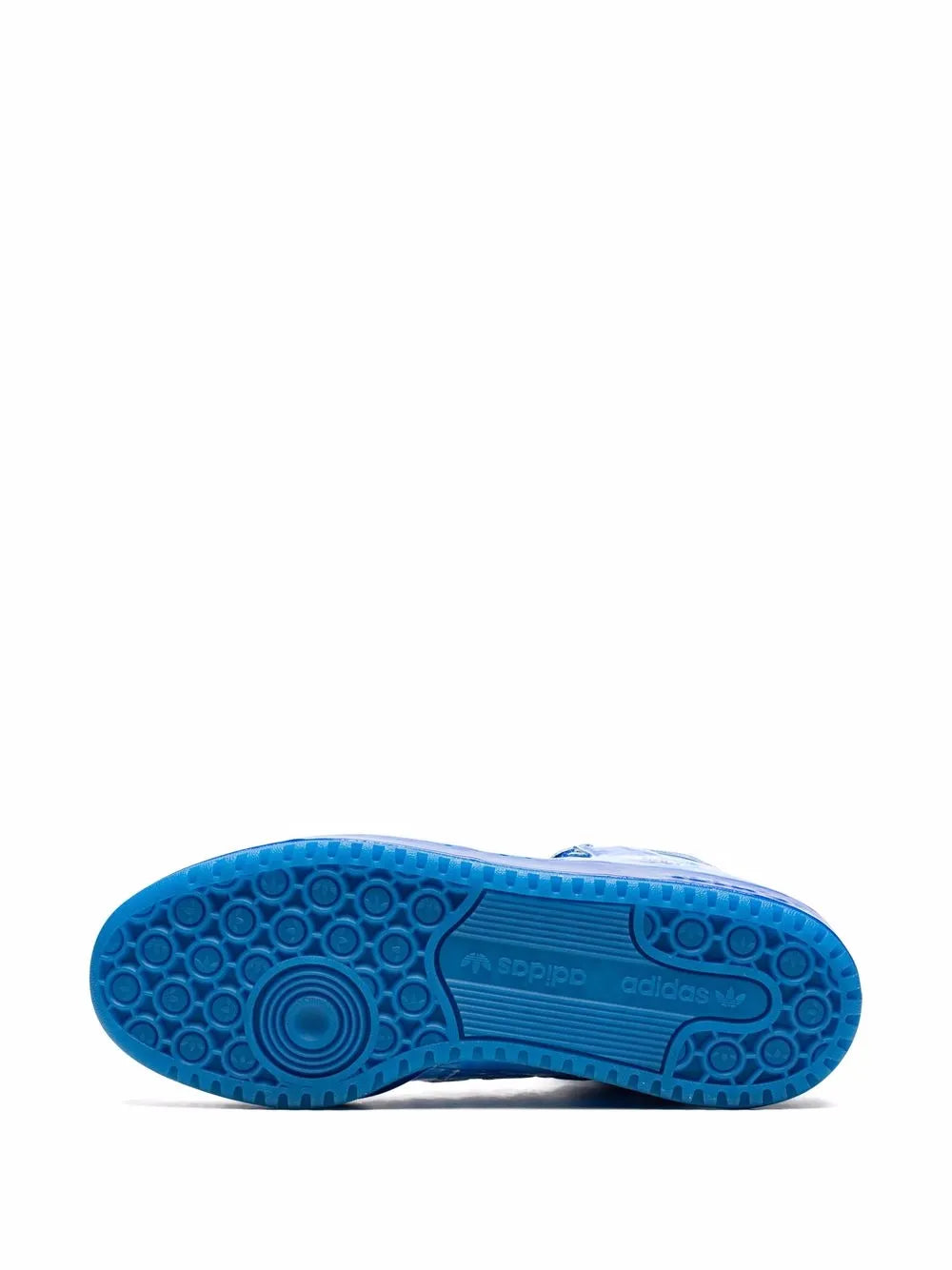 adidas X Jeremy Scott Forum High-Top Dipped Blue Sneakers
