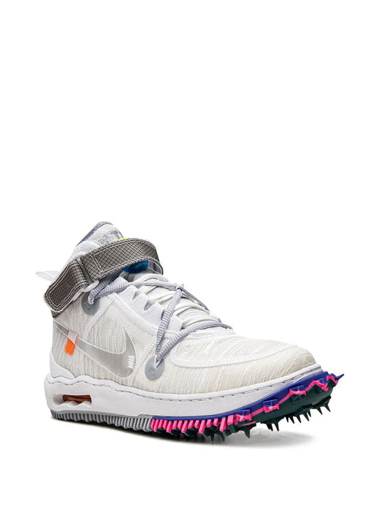 Nike X Off-White Air Force 1 Mid White Sneakers floriamart.shop