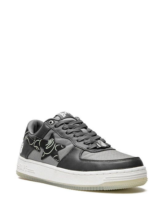A Bathing Ape?Bape Sta #1 M2 Charcoal Sneakers Floriamart