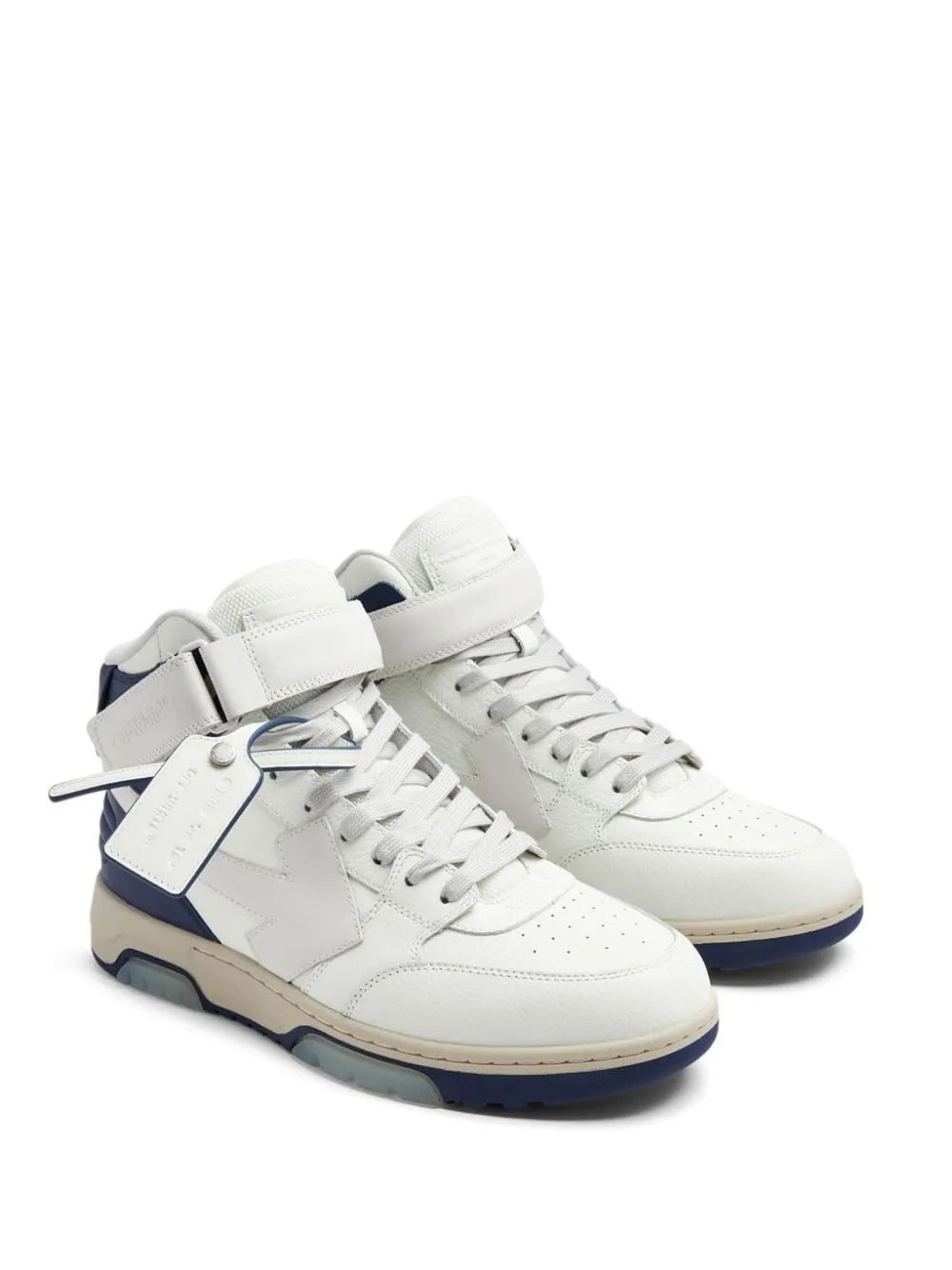 Off-White Logo-Patch Lace-Up Sneakers floriamart.shop