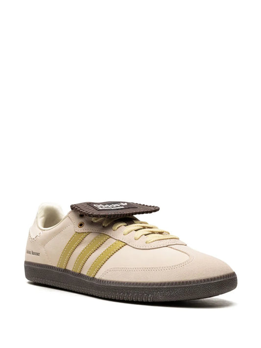 adidas X Wales Bonner Samba Cream/ Yellow Sneakers