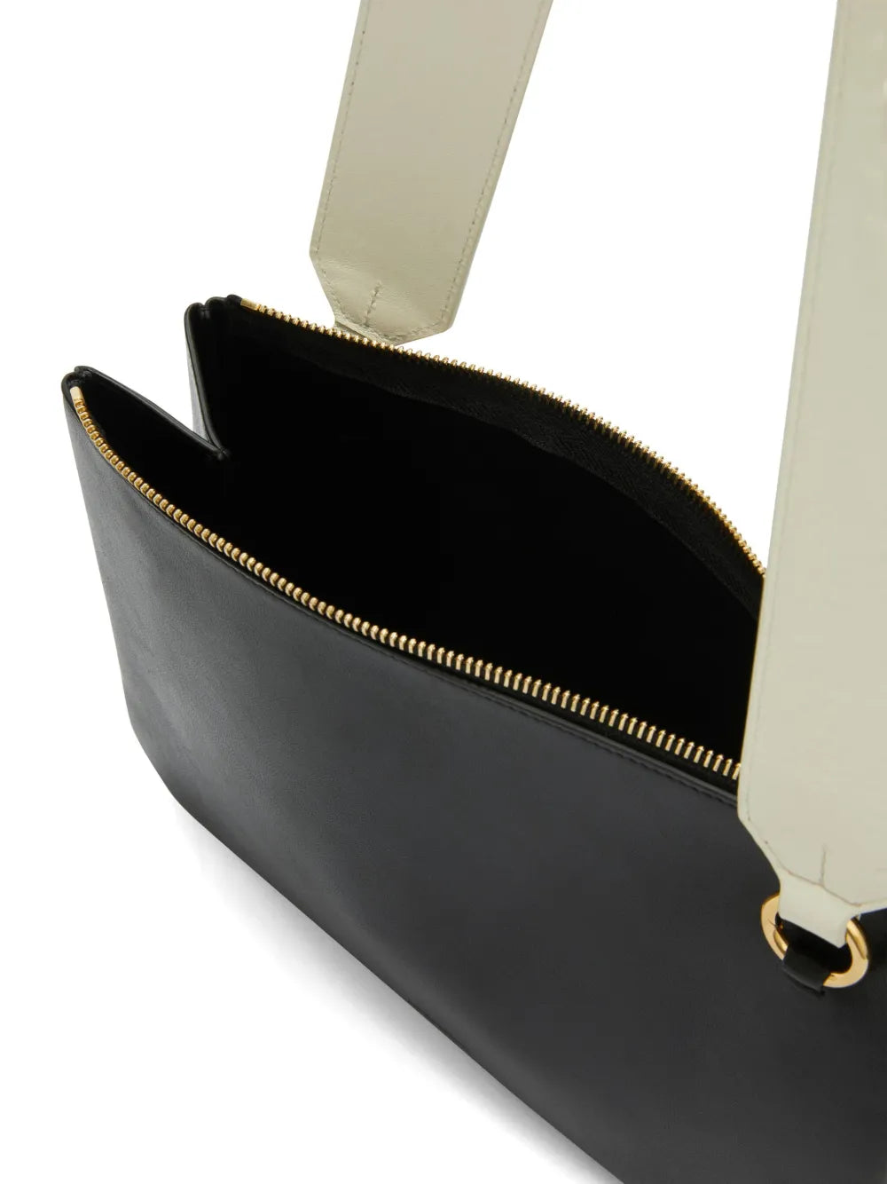 RunwayJil SanderLink LG logo-strap leather crossbody bag