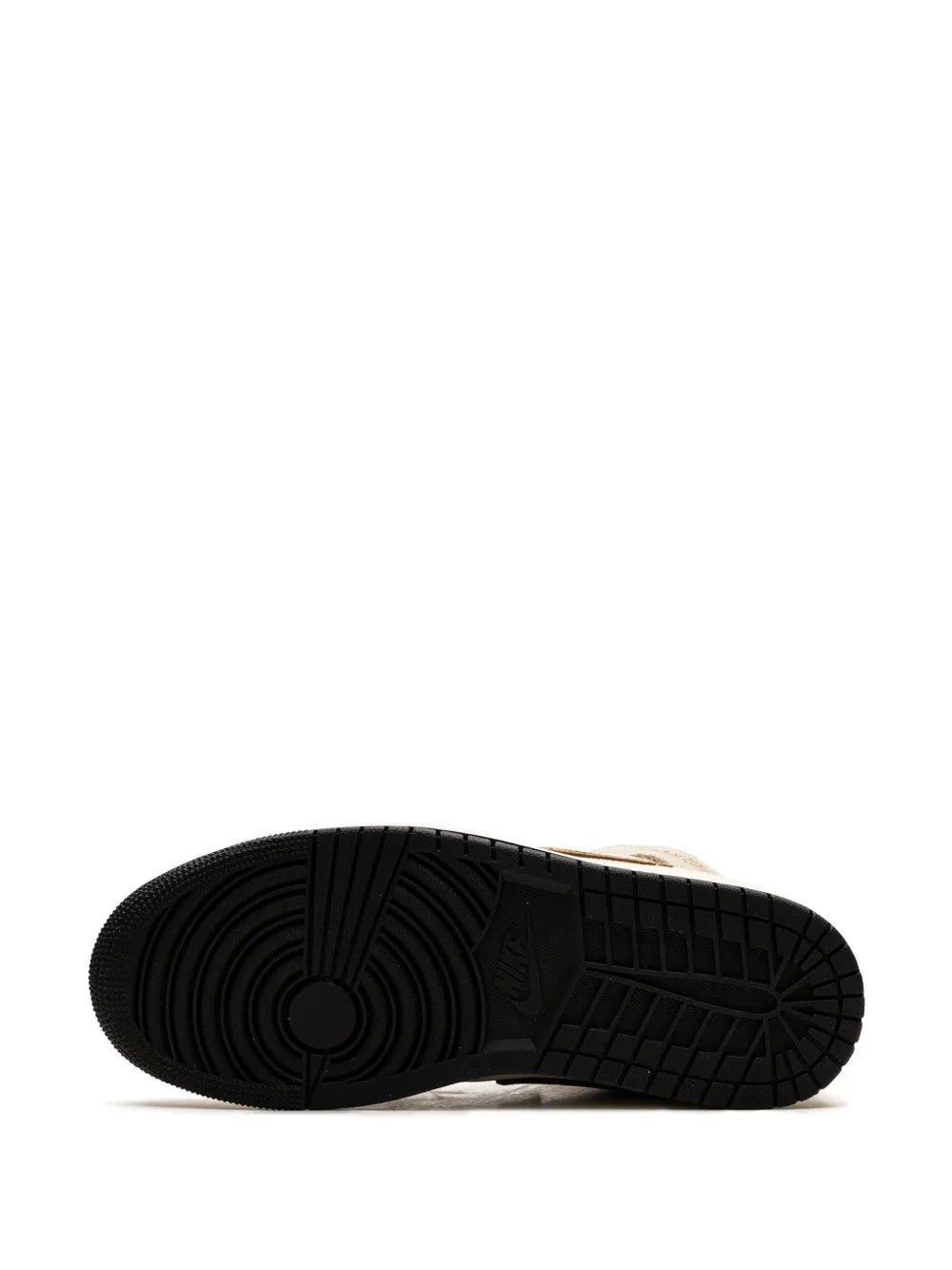 Air Jordan 1 Mid Brown Elephant Sneakers