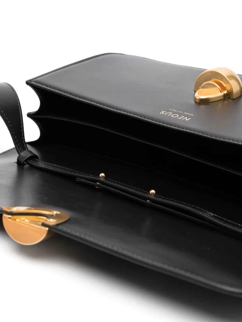 NEOUSpolished-finish shoulder bag