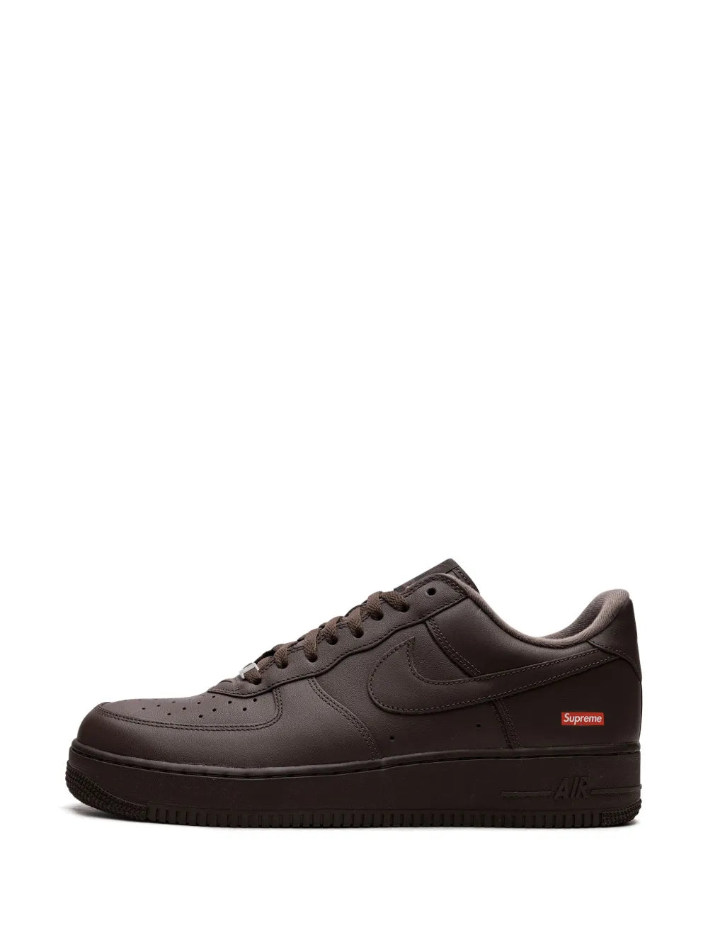 Nike X Supreme Air Force 1 Brown Sneakers floriamart.shop