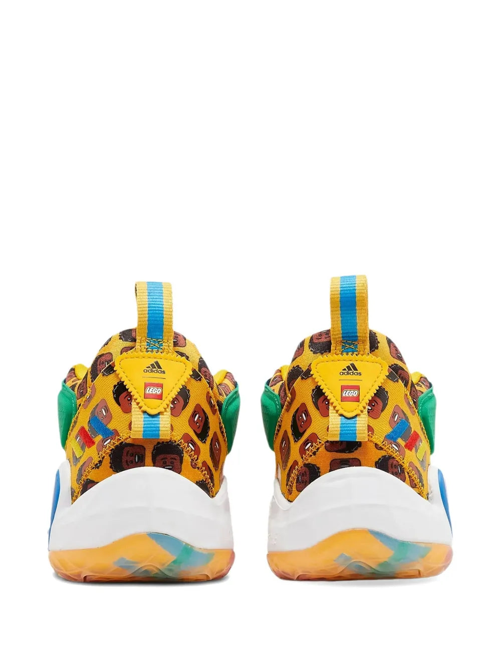 adidas X Lego D.O.N. Issue #3 Minifig - Yellow Spida Sneakers