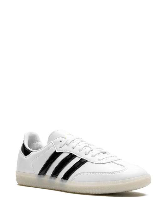 adidas X Jason Dill Samba Patent-Leather Sneakers