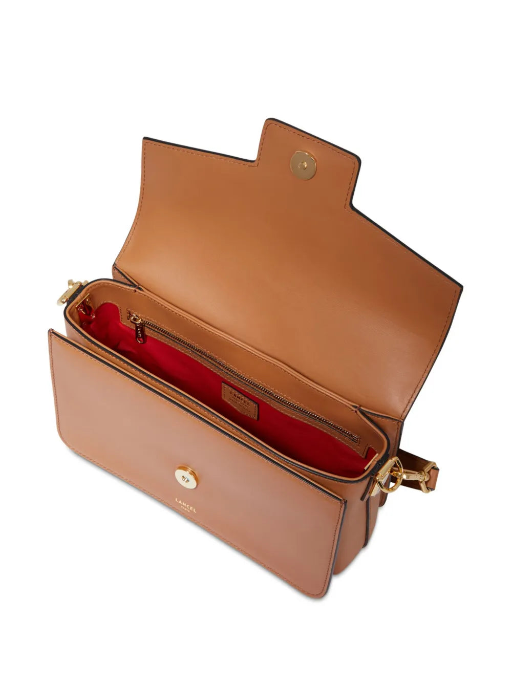 Lancelleather medium flap bag