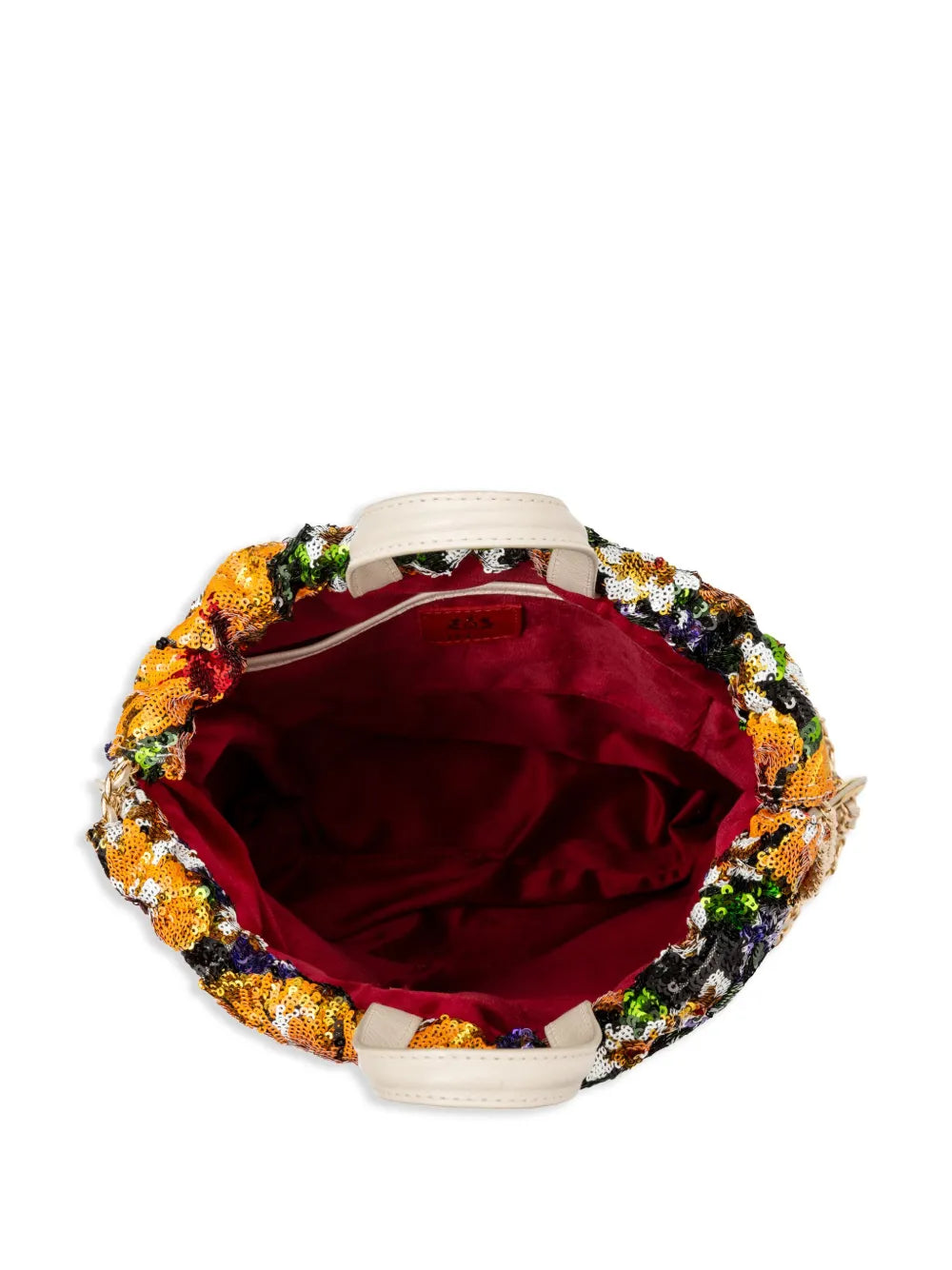 Islasequin-embellished floral backpack floriamart.shop