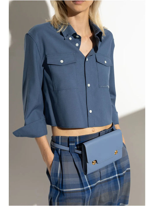 MarniTrunkaroo leather belt bag
