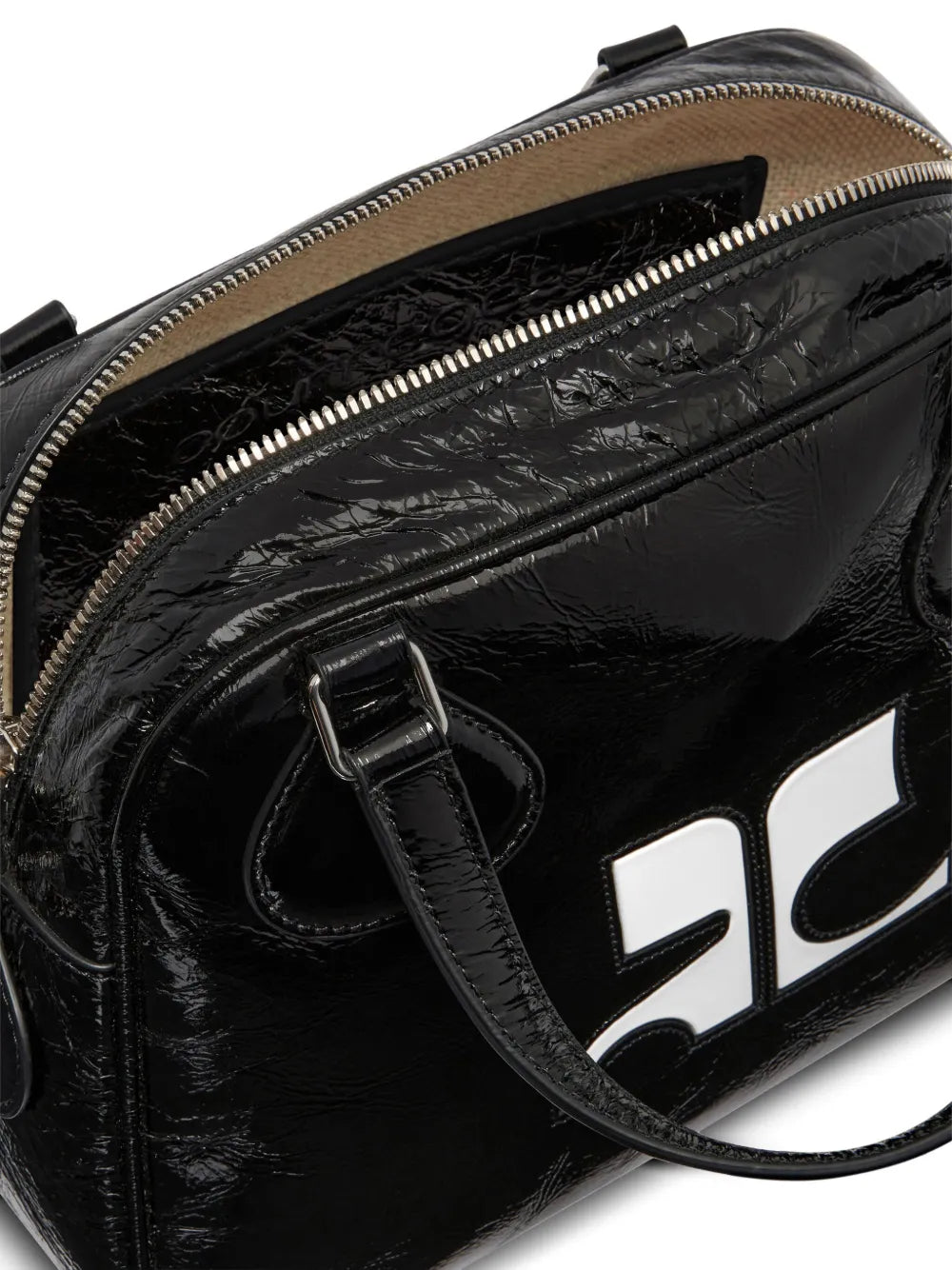 Courresmini Reedition Bowling bag