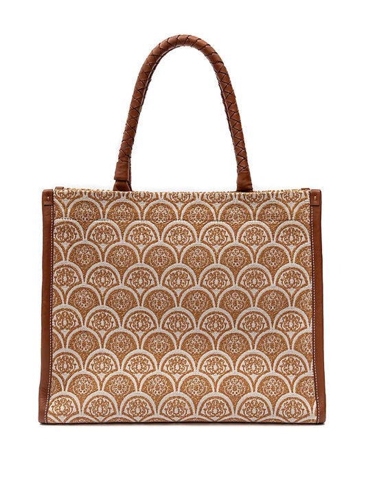 IslaSirena jacquard-print shoulder bag floriamart.shop