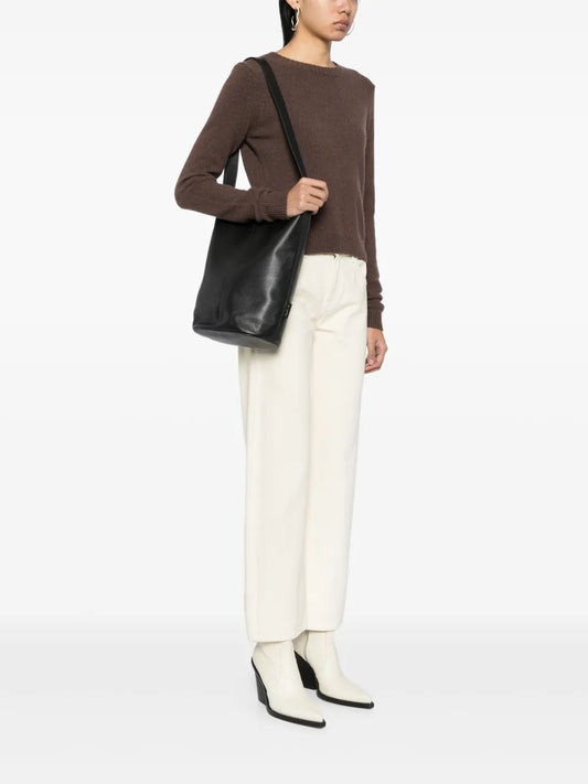 agn b. leather one shoulder bag floriamart.shop