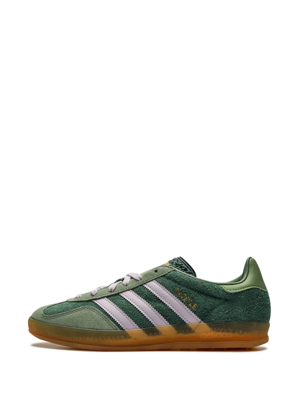 adidas Gazelle Indoor Mineral Green/ Silver Sneakers Floriamart