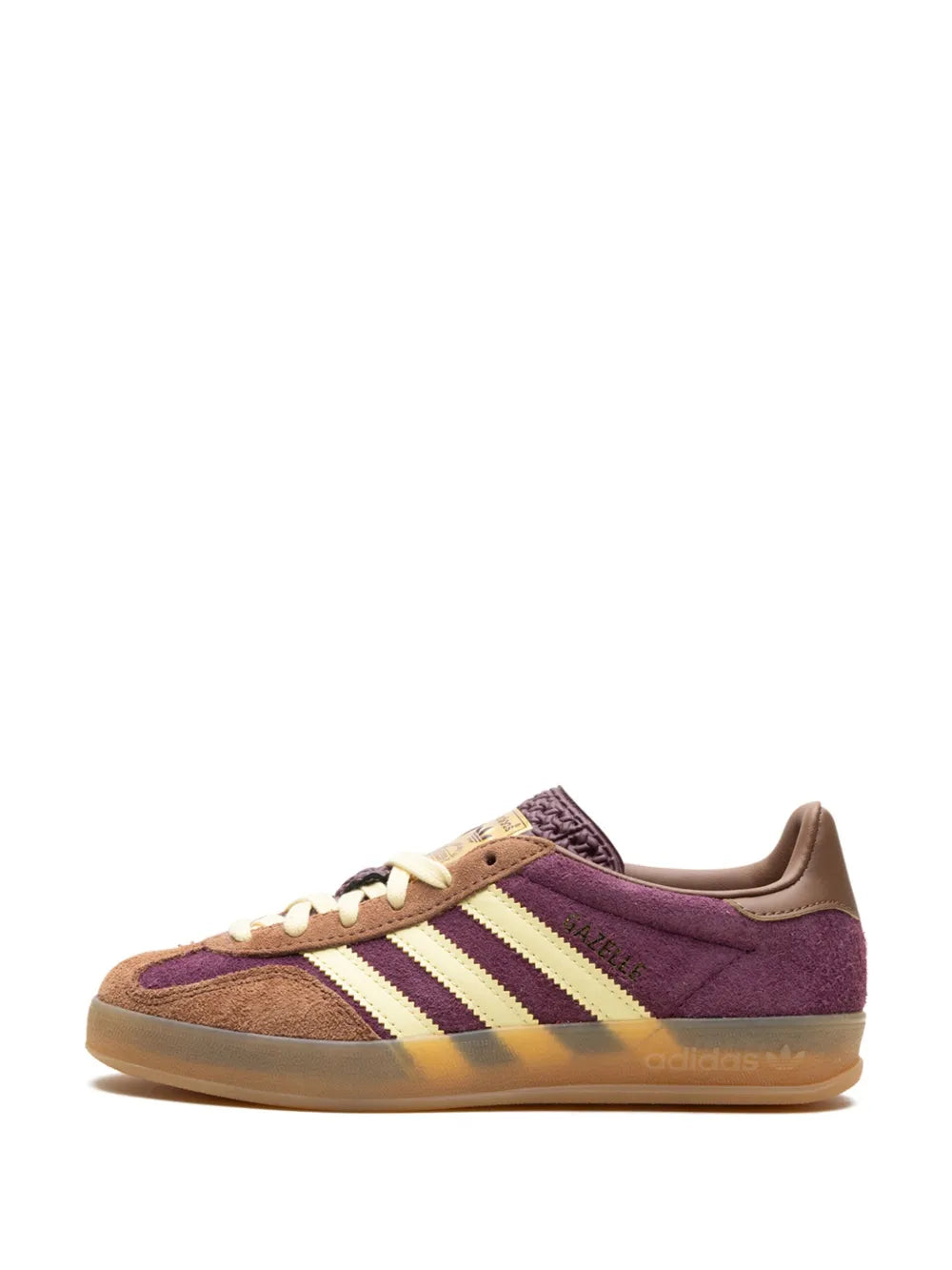 adidas Gazelle Indoor Maroon/Almost Yellow/Preloved Brown Sneakers Floriamart