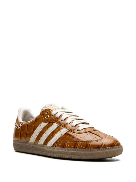 adidas X Wales Bonner Samba Og Brown Croc Sneakers