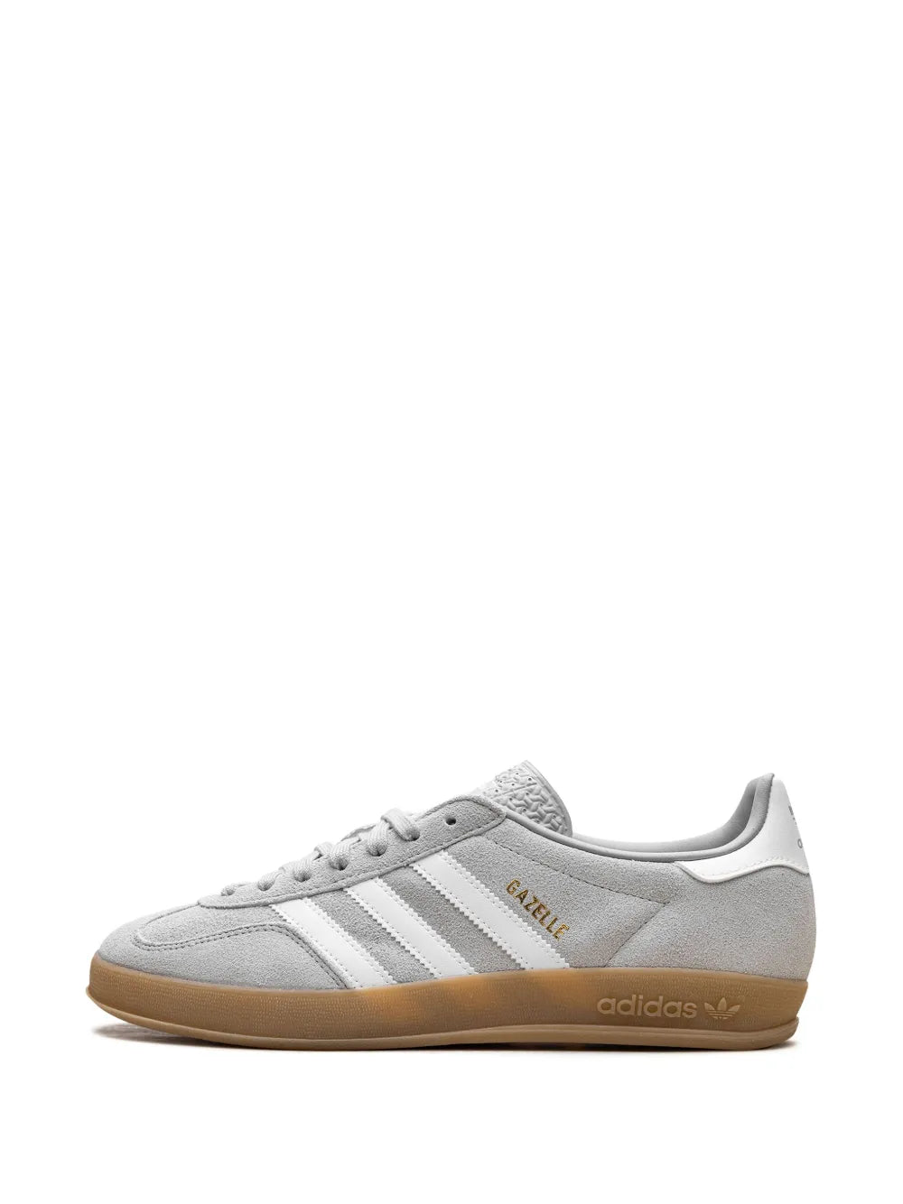 adidas Gazelle Indoor Grey Two/Cloud White/Gold Metallic Sneakers Floriamart