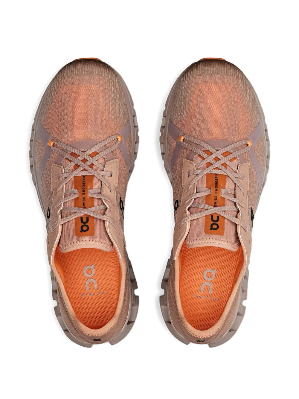 On Running Cloud X 4 Ad Rosebrown/Tangerine Sneakers floriamart.shop
