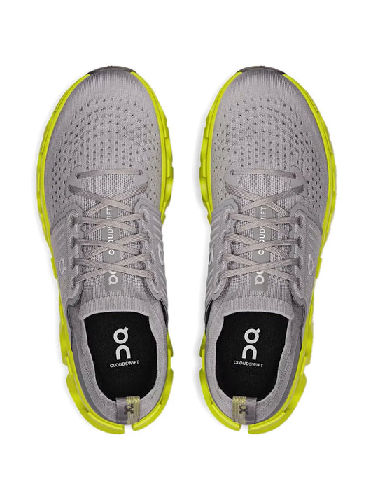 On Running Cloudswift 4 Alloy/Lime Sneakers floriamart.shop