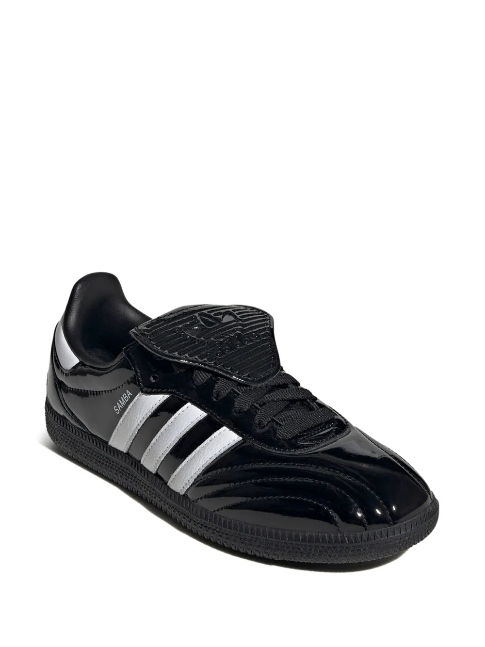 adidas Samba Lt Black Patent Leather Sneakers Floriamart