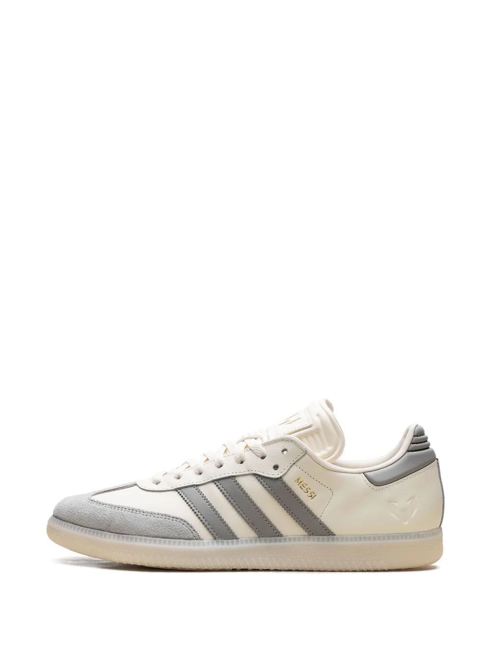 adidas Samba Lionel Messi - Cream White/Light Brown/Metallic Gold Sneakers Floriamart