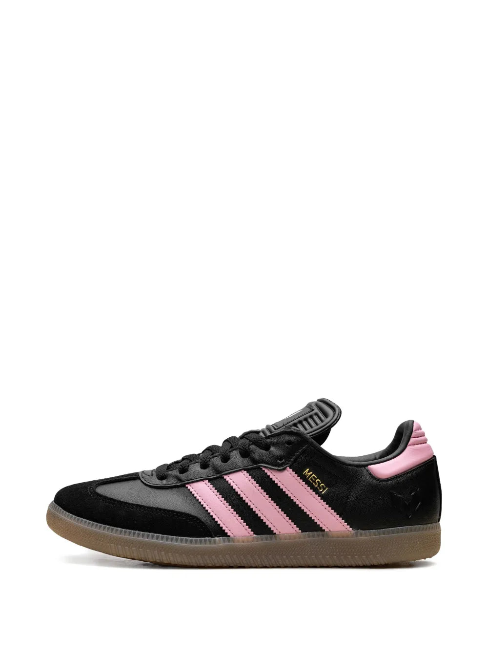 adidas X Lionel Messi Samba Core Black/Gold Metallic/Gum Sneakers