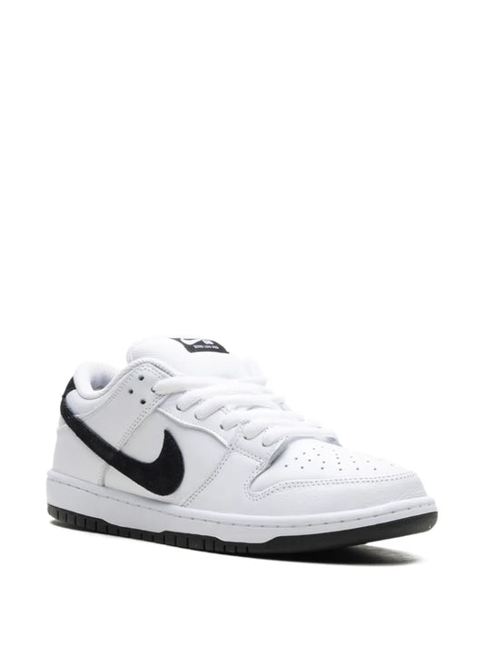 Nike Sb Dunk Low White/Black Sneakers floriamart.shop
