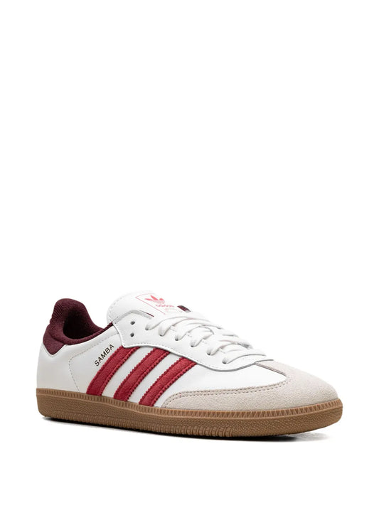 adidas Samba Og Core White/Better Scarlet/Shadow Red Sneakers Floriamart