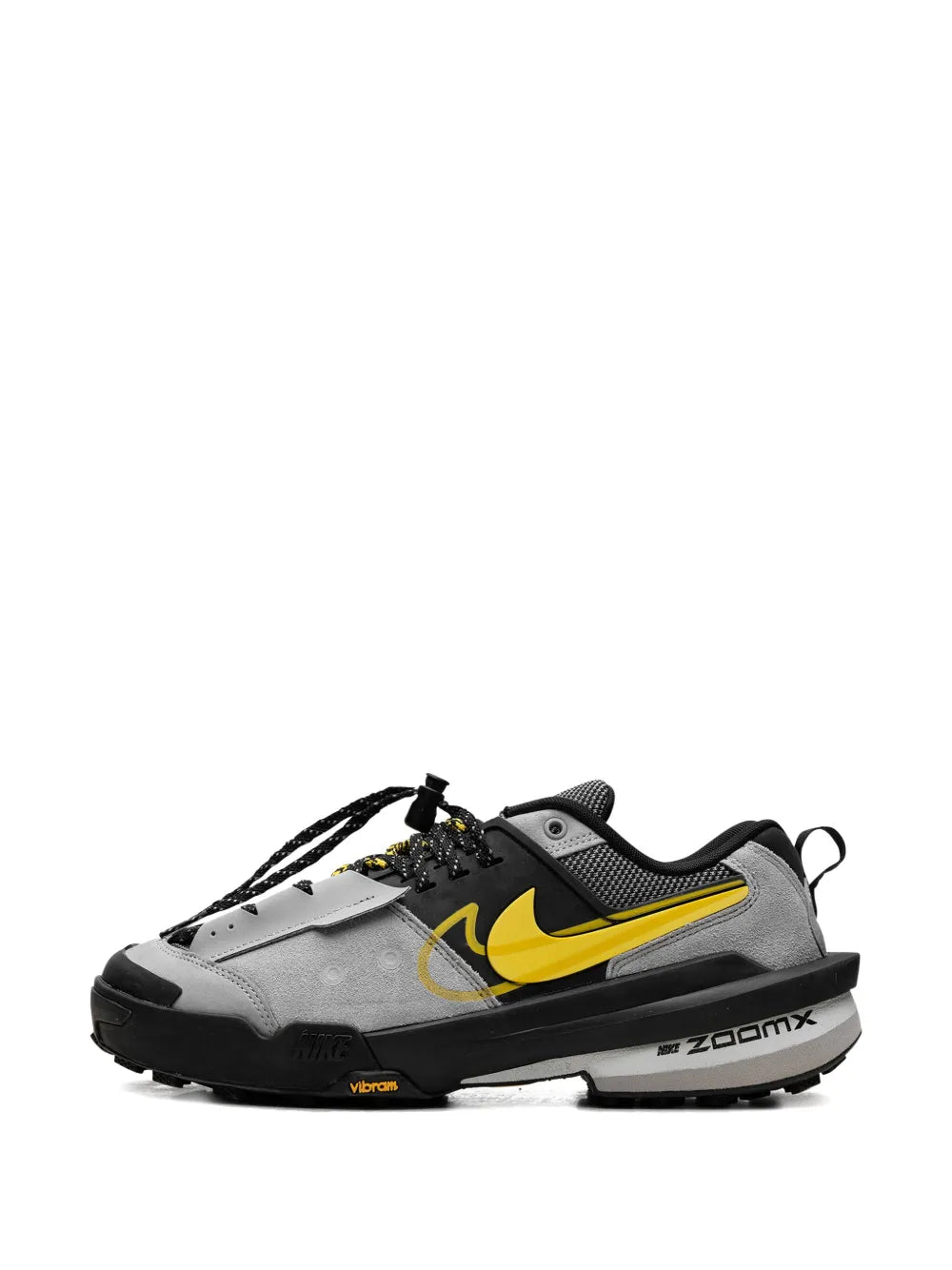 Nike X Sacai Zegamadome Sp Matte Silver/Yellow Sneakers floriamart.shop