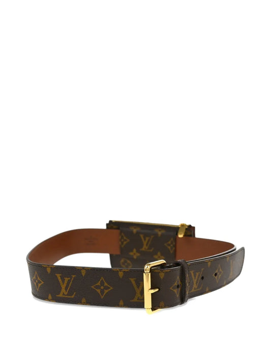 Pre-OwnedLouis Vuitton Pre-Owned2010 Ceinture Pochette Duo belt bag