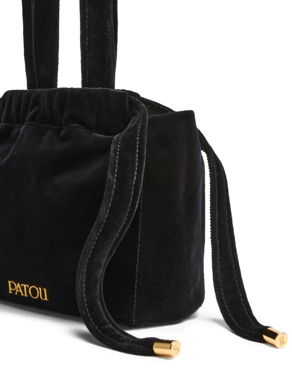 PatouEvening velvet drawstring bag