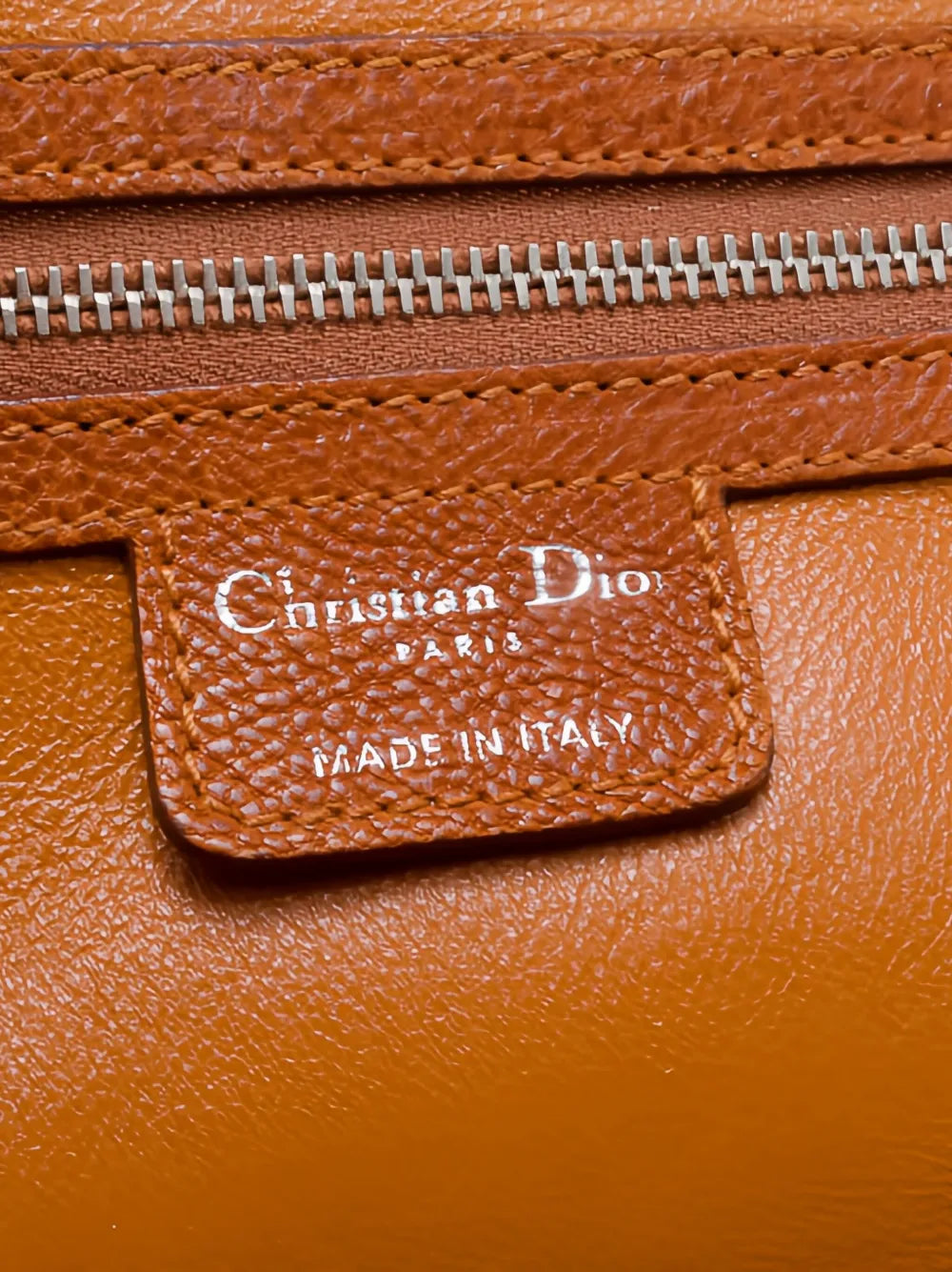 Pre-OwnedChristian Dior Pre-Ownedleather satchel bag