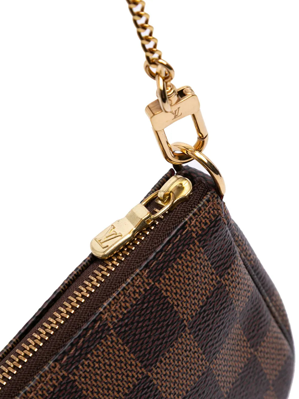 Pre-OwnedLouis Vuitton Pre-Owned2021 Damier Ebene Mini Pochette Accessoires handbag