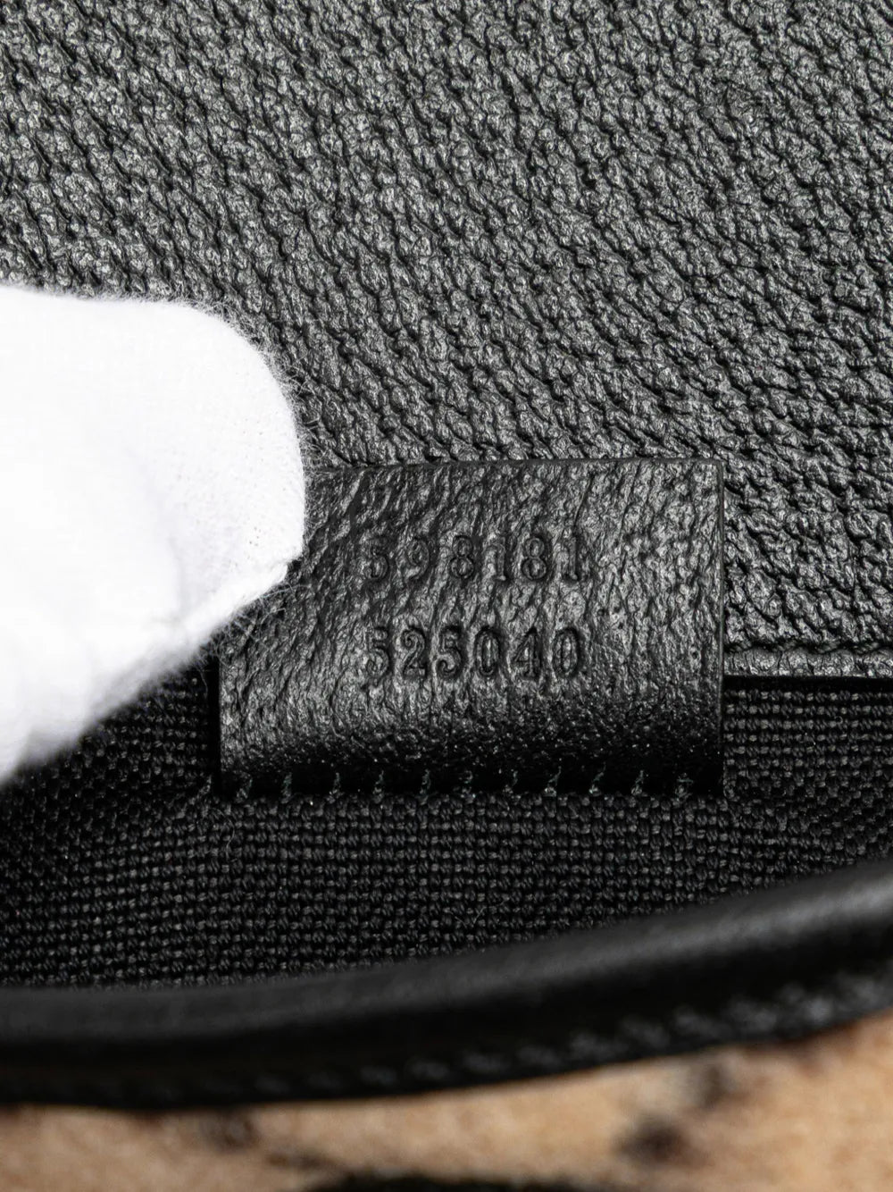 Pre-OwnedGucci Pre-Owned2000-2015 GG Wool Slim belt bag
