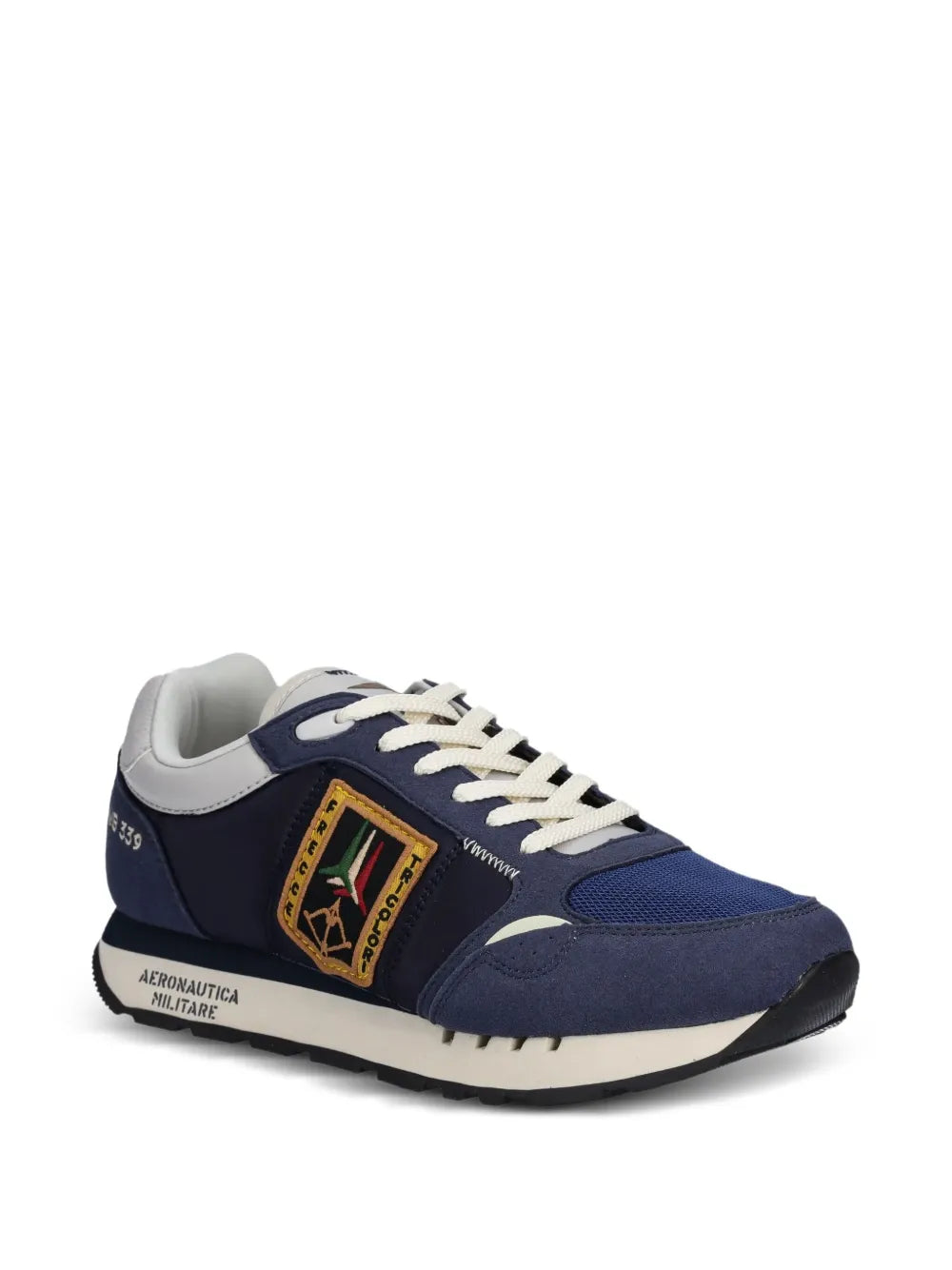 Aeronautica Militare Patch-Detail Sneakers
