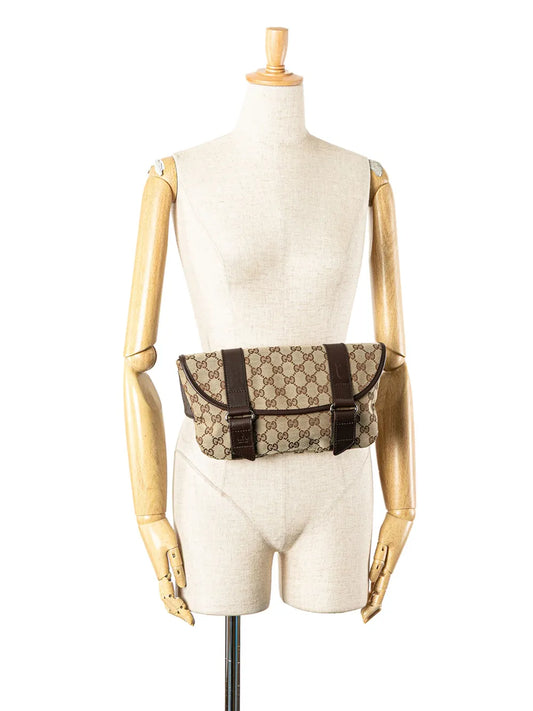Pre-OwnedGucci Pre-Owned2000-2015 GG Canvas belt bag
