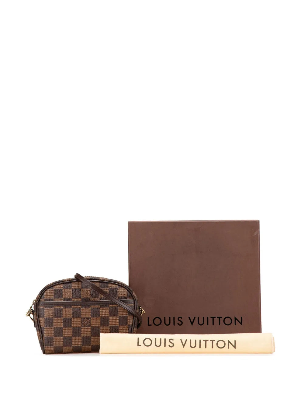 Pre-OwnedLouis Vuitton Pre-Owned2000-2025 Damier Ebene Ipanema Pochette crossbody bag