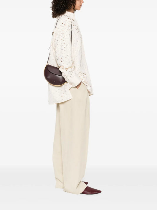 Wandlermini Kate crescent-frame calf leather bag floriamart.shop