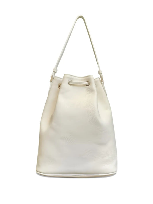 LA ROSEdrawstring pocket bucket bag