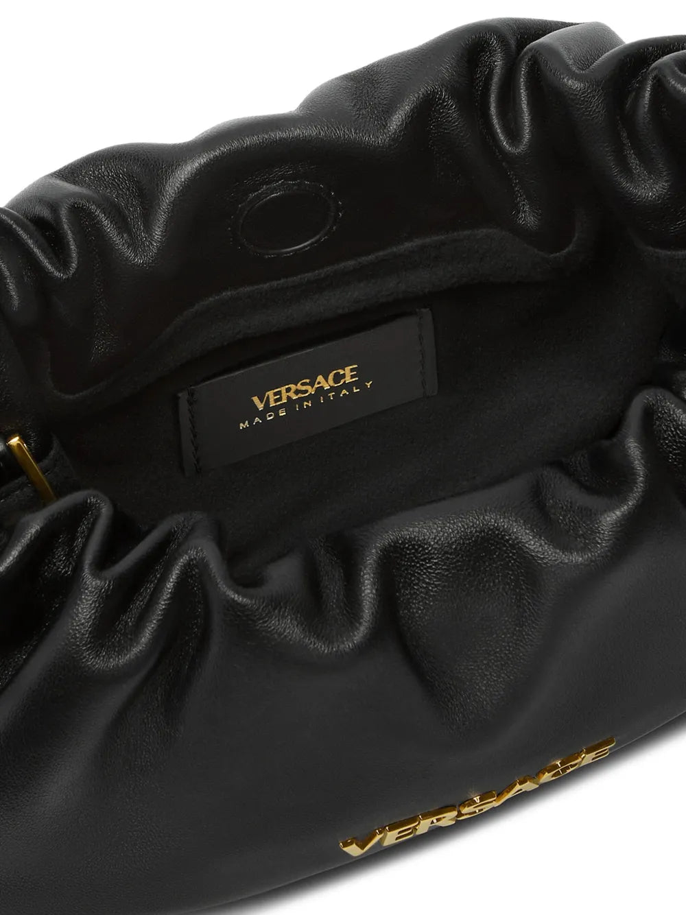 Versacesmall Tag drawstring clutch bag