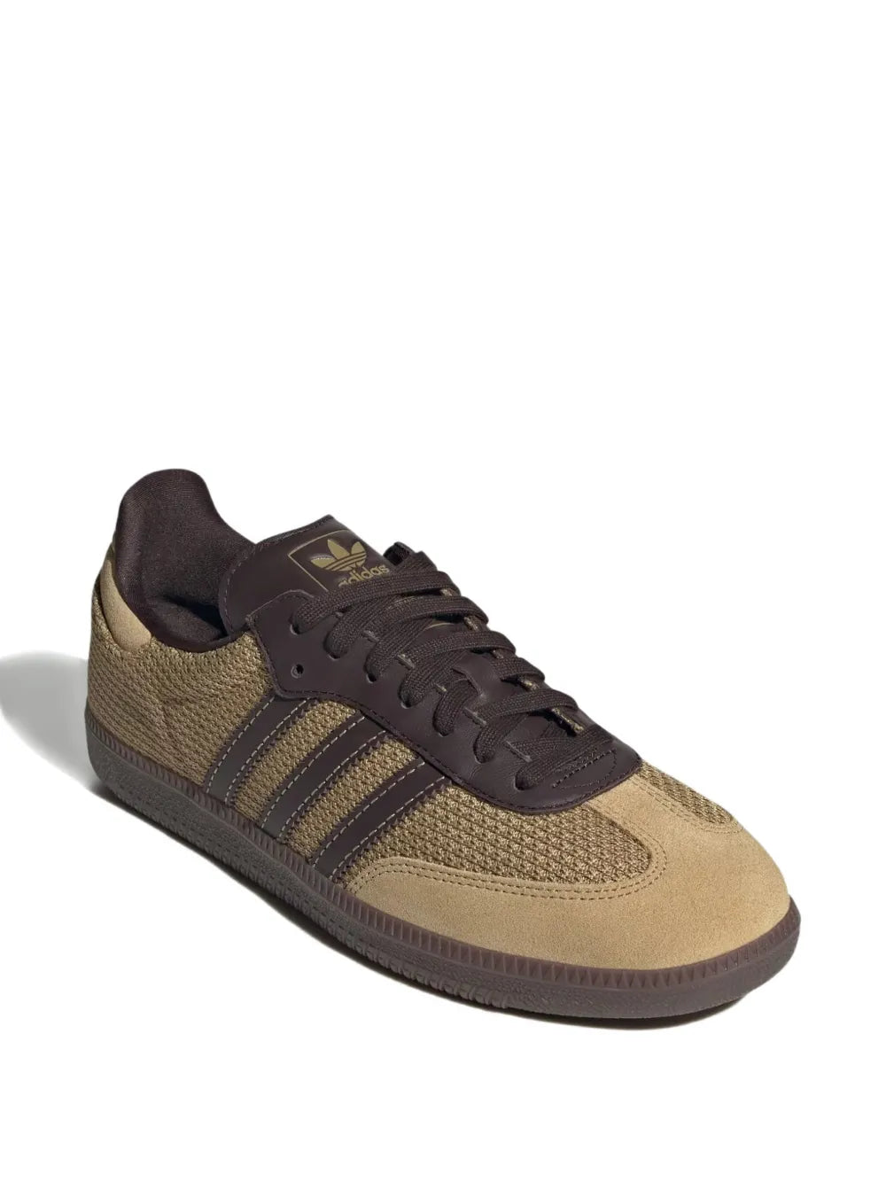 adidas Samba Og Golden Beige Dark Brown Sneakers Floriamart